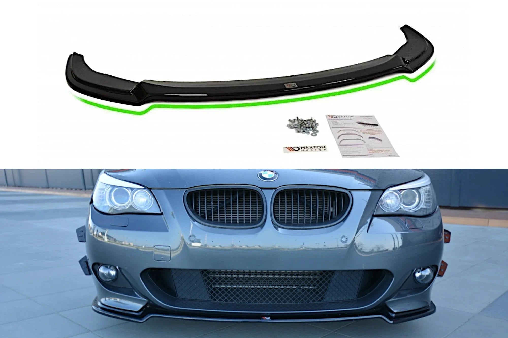 BMW 5er E61 M-Paket - Frontspoiler - Frontlippe Maxton Design